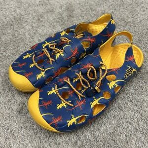 Keen Rio Sandals Kid's Size 6 Lizard Print Water Outdoor Blue New with‎ Tags